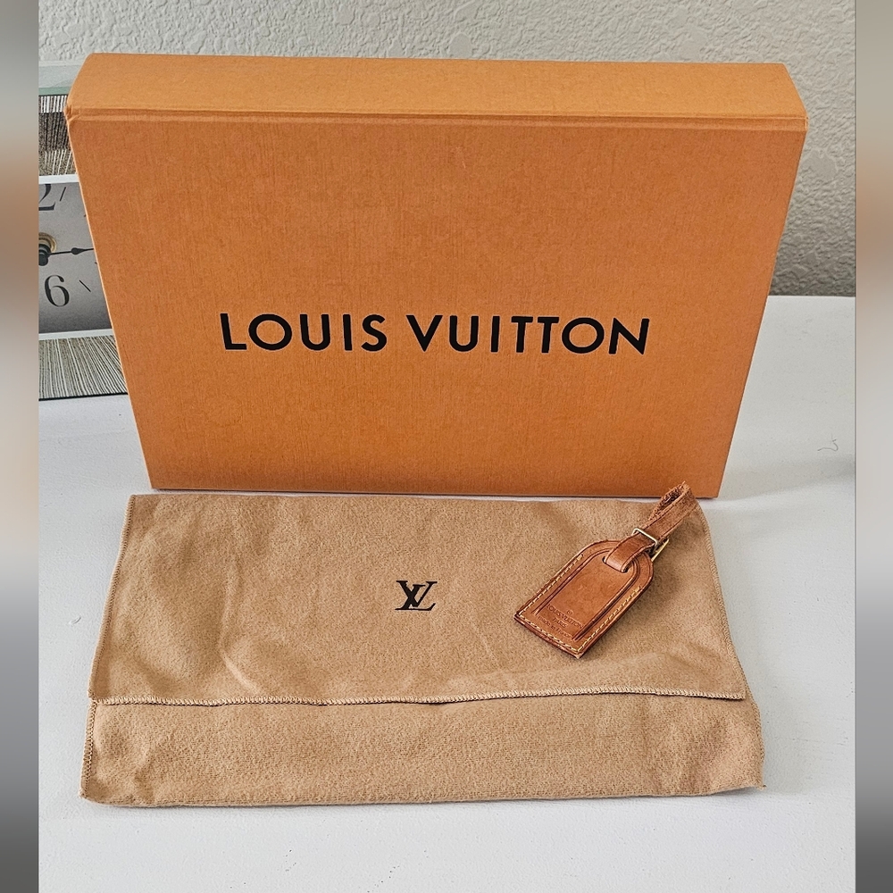 Louis Vuitton Box, Dustbag, Luggage Tag Bundle